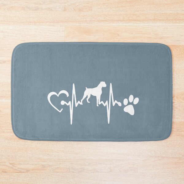 Item preview, BOXER DOG HEARTBEAT , Boxer Dog Lovers designed and sold by Mekoooo.