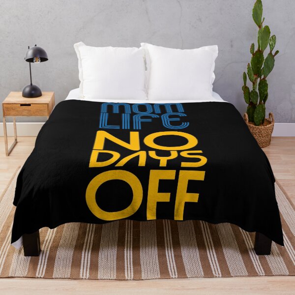 Item preview, Mom Life No Days Off designed and sold by Harsh Giri.