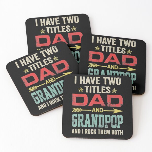 Item preview, I Have Two Titles Dad And Grandpop Funny Father's Day  designed and sold by melisenda.