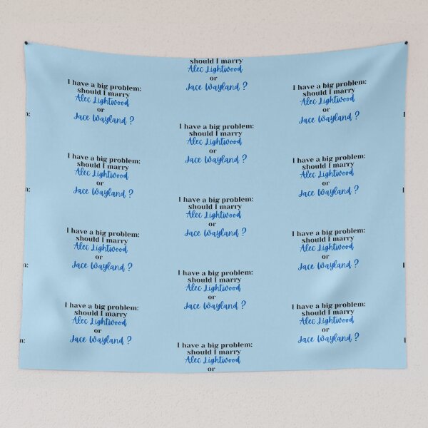 Item preview, Alec Lightwood and Jace Wayland design designed and sold by theamalia.