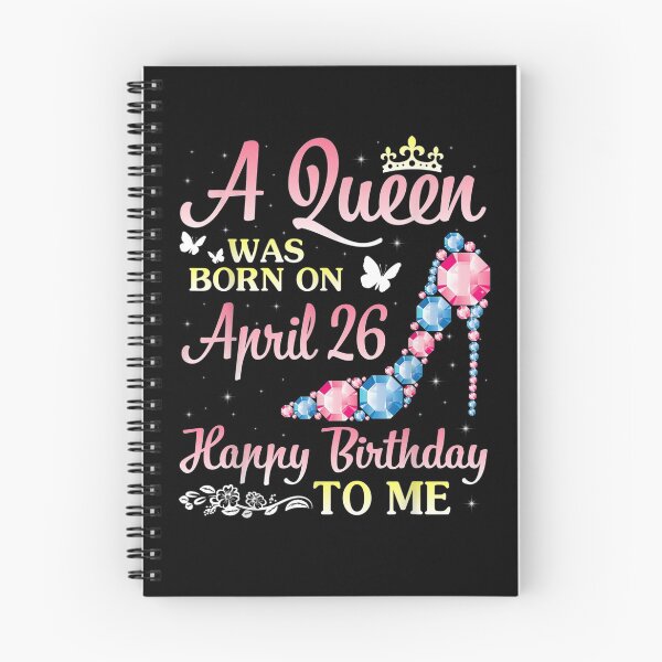 Item preview, A Queen Was Born On April 26 Happy Birthday To Me You Mommy  designed and sold by melisenda.