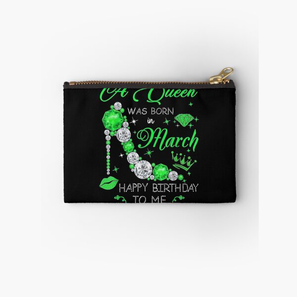 Item preview, A Queen Was Born In March Happy Birthday To Me Girl Birthday  designed and sold by melisenda.
