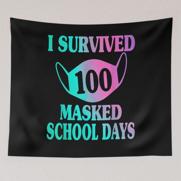 Item preview, I Survived 100 Masked School Days Funny  designed and sold by melisenda.