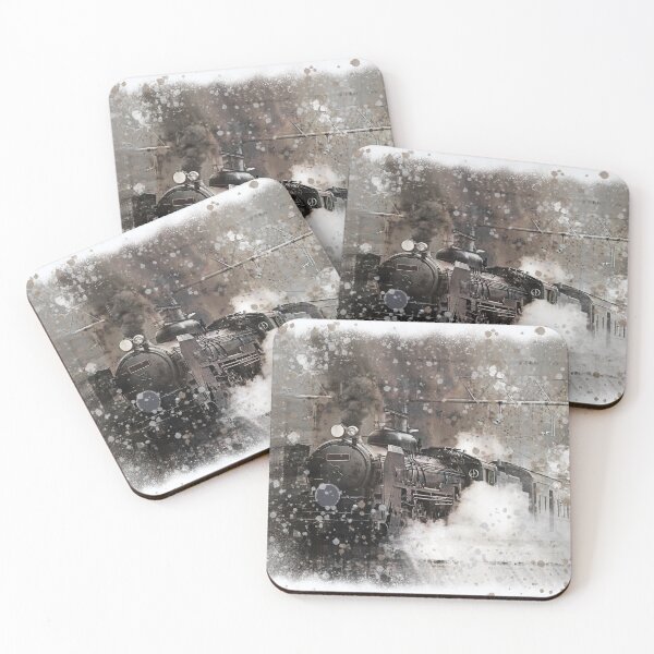 Item preview, Steam Train Mixed Media Art designed and sold by OByD.