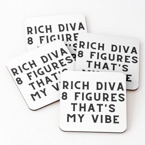 Item preview,  | RICH DIVA 8 FIGURES | Smart Successful Stoner | Weed Memes |  designed and sold by AlfaEcho.