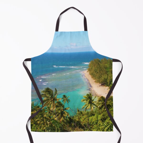 Item preview, Drone view over Nā Pali Coast - Kalalau trail, Kauaʻi HAWAII designed and sold by Bruno Beach.