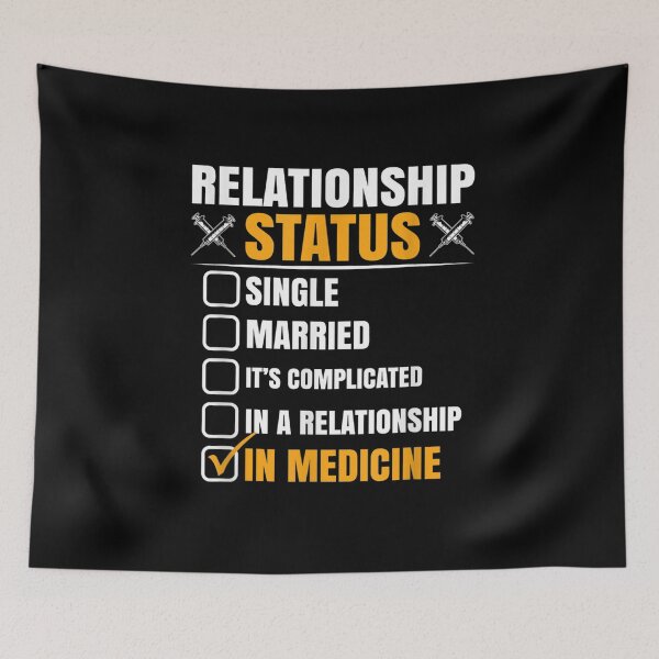 Item preview, Relationship Status In Medicine  designed and sold by melisenda.