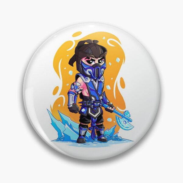 Item preview, Mortal Kombat Cute Sub-Zero Cartoon designed and sold by Shinobi23.