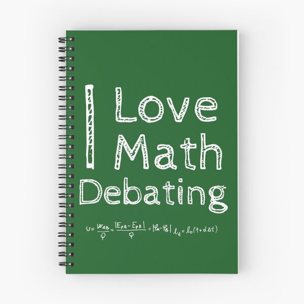 Item preview, I Love Math Debating designed and sold by AjHound.