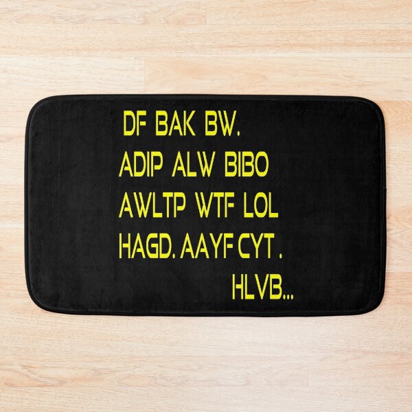 Item preview, Internet Acronyms Letter designed and sold by porfysoundtrack.