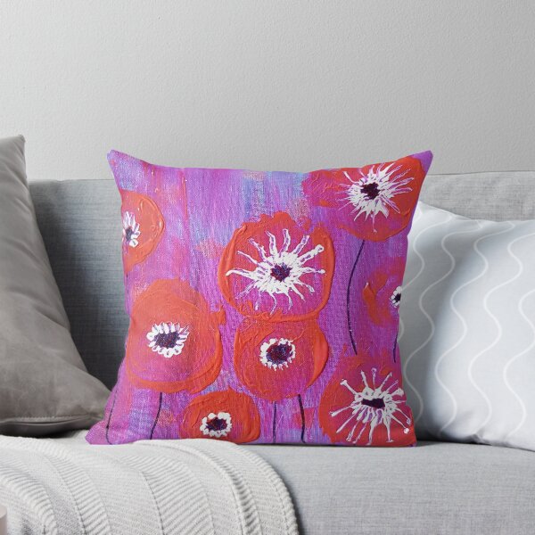 Item preview, Acrylic painting evocation flowers designed and sold by Joie-et-Poesie.