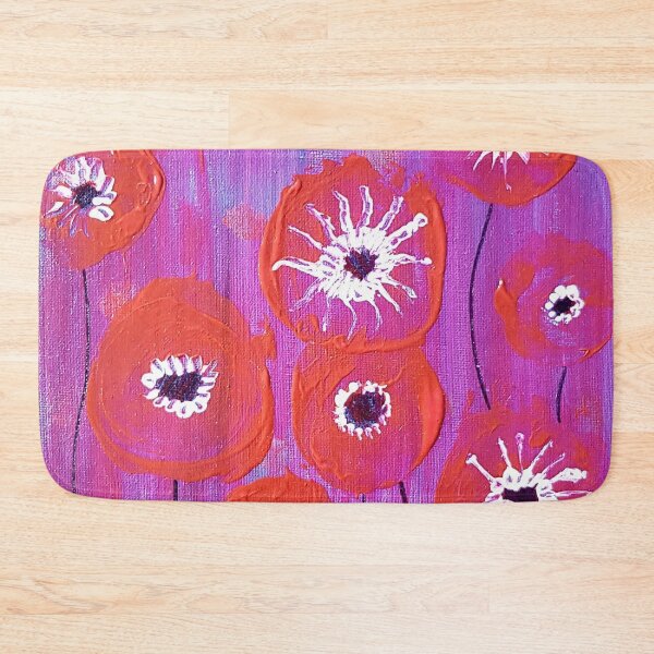 Item preview, Acrylic painting evocation flowers designed and sold by Joie-et-Poesie.