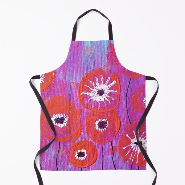 Item preview, Acrylic painting evocation flowers designed and sold by Joie-et-Poesie.