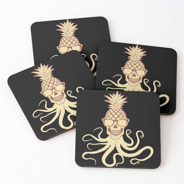 Item preview, Pineapple Octopus Tropical Fruit Monster designed and sold by My-Queens-Store.