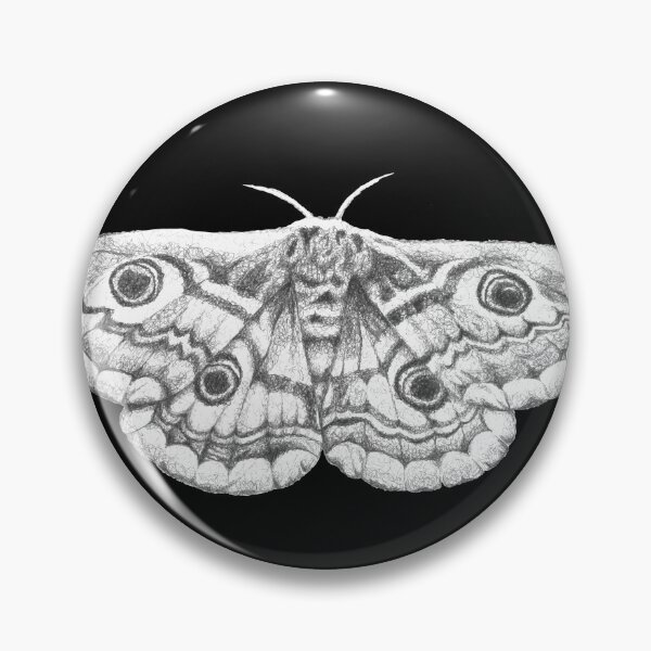 Item preview, Light Realistic Moth [Greyscale] designed and sold by Kewy.