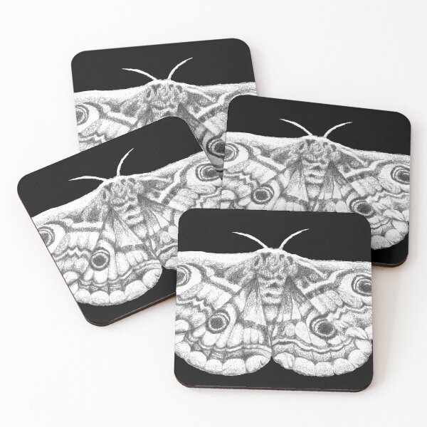 Item preview, Light Realistic Moth [Greyscale] designed and sold by Kewy.