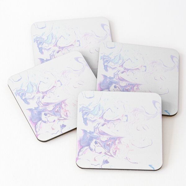 Item preview, White paisley abstract print designed and sold by By-Moi.