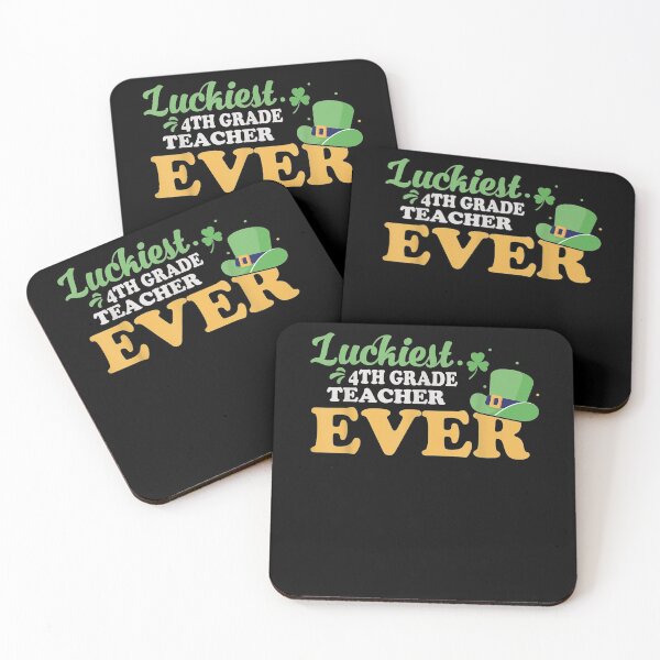 Item preview, Luckiest 4th Grade Teacher Ever Funny Paddys Patricks Day  designed and sold by melisenda.