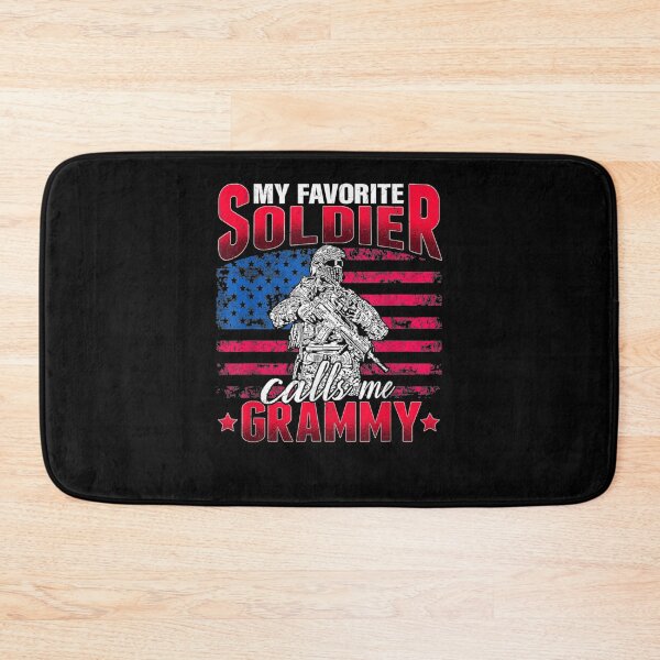 Item preview, My Favorite Soldier Calls Me Grammy Us Flag Military Grandma  designed and sold by melisenda.
