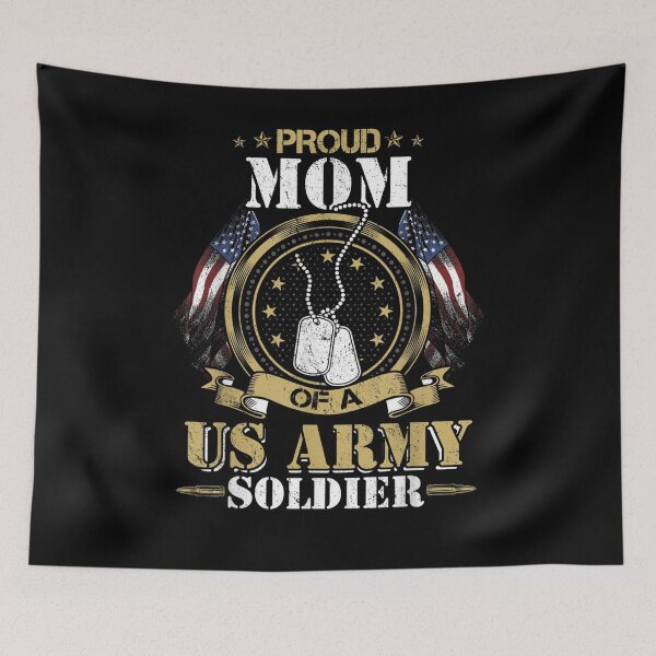 Item preview, Proud Mom Of A Us Army Soldier Funny Military Pride  designed and sold by melisenda.