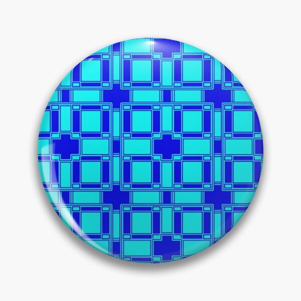 Item preview, Maxilmalist Meets Art Deco in Blue and Teal designed and sold by Giftables.