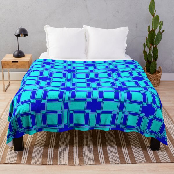 Item preview, Maxilmalist Meets Art Deco in Blue and Teal designed and sold by Giftables.