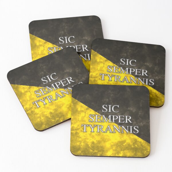 Item preview, Sic Semper Tyrannis - Anarcho Capitalism Flag designed and sold by SolarCross.