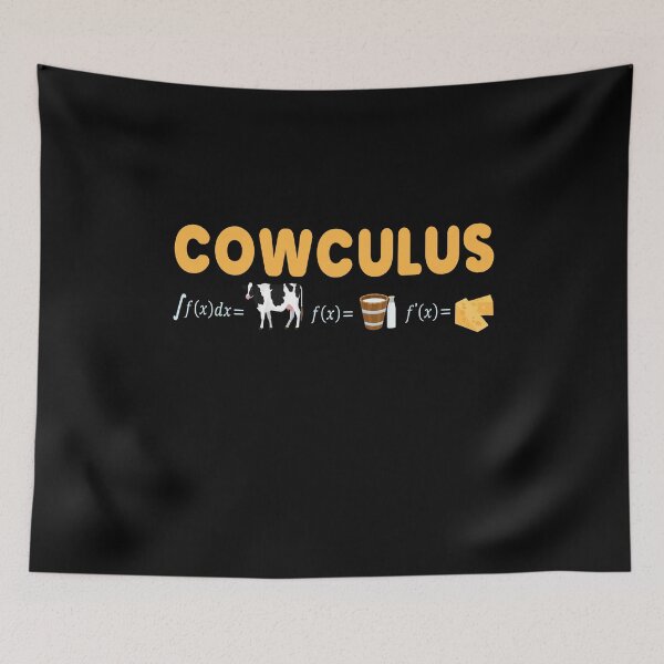 Item preview, Cowculus Math Physics Cows Cow designed and sold by MooonTees.