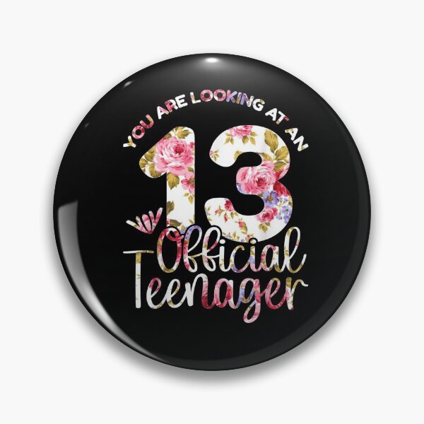 Item preview, 13th Birthday Girls 13 Years Teen Teenager Birthday Gift designed and sold by anniversaryshop.