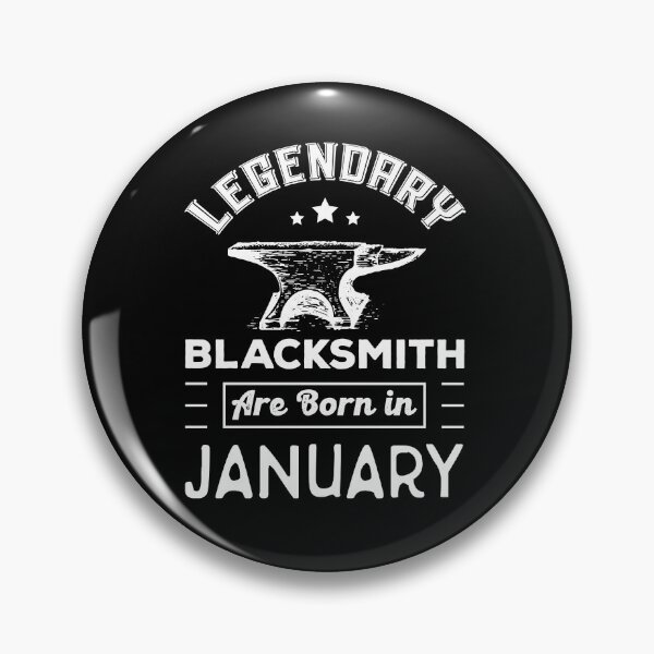 Item preview, Legendary Blacksmith Are Born In January Gift Blacksmith designed and sold by KOURCHAL ART.
