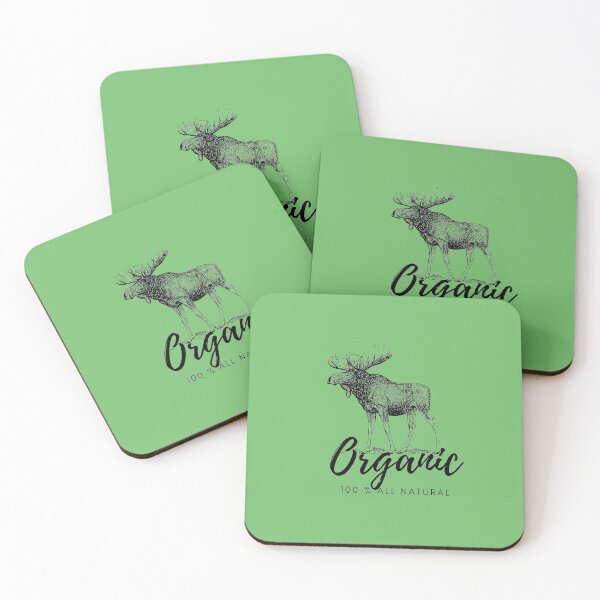 Item preview, moose ! organic food ! designed and sold by Byoudesigns.