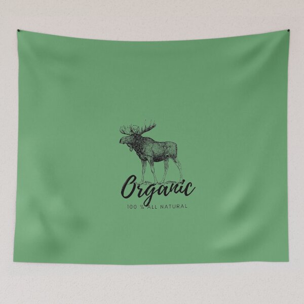 Item preview, moose ! organic food ! designed and sold by Byoudesigns.