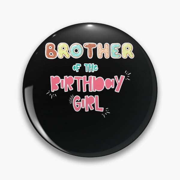 Item preview, Brother of the Brithday Girl Family Donut designed and sold by SwankyFine.
