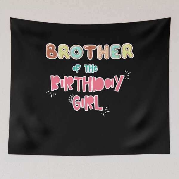 Item preview, Brother of the Brithday Girl Family Donut designed and sold by SwankyFine.