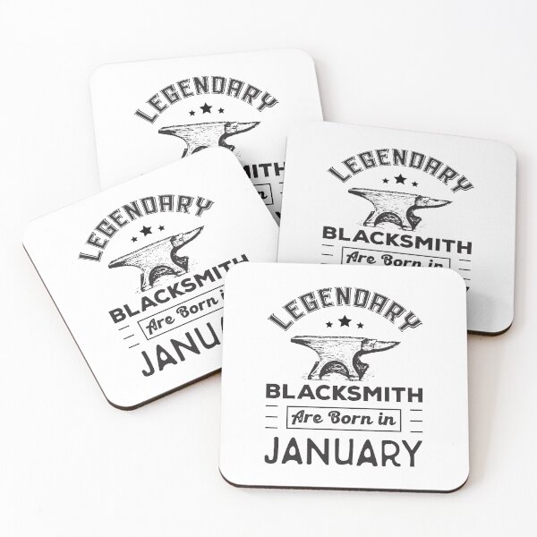 Item preview, Legendary Blacksmith Are Born In January Gift Blacksmith designed and sold by KOURCHAL ART.