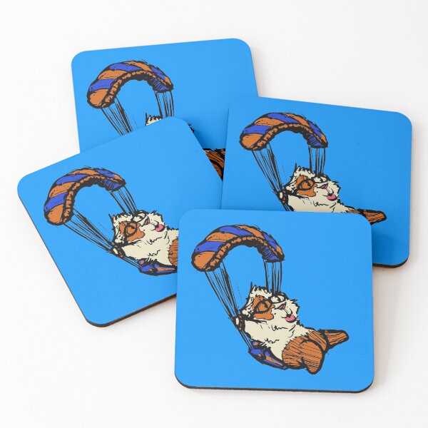 Item preview, Guinea Pig Skydiver designed and sold by GuineaPigArt.