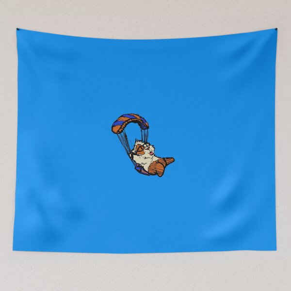 Item preview, Guinea Pig Skydiver designed and sold by GuineaPigArt.
