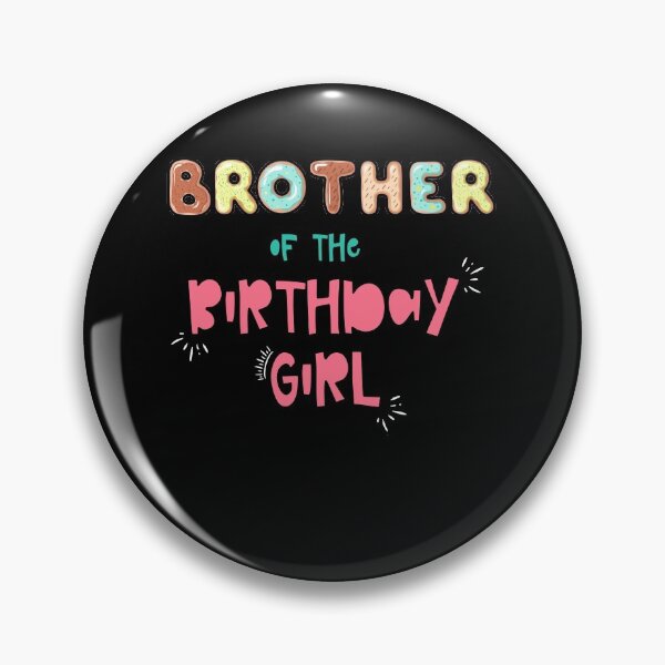 Item preview, Brother of the Brithday Girl Family Donut designed and sold by SwankyFine.