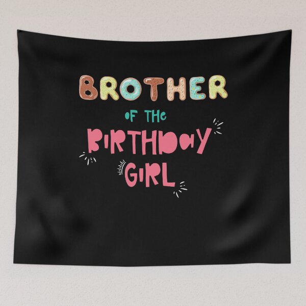 Item preview, Brother of the Brithday Girl Family Donut designed and sold by SwankyFine.
