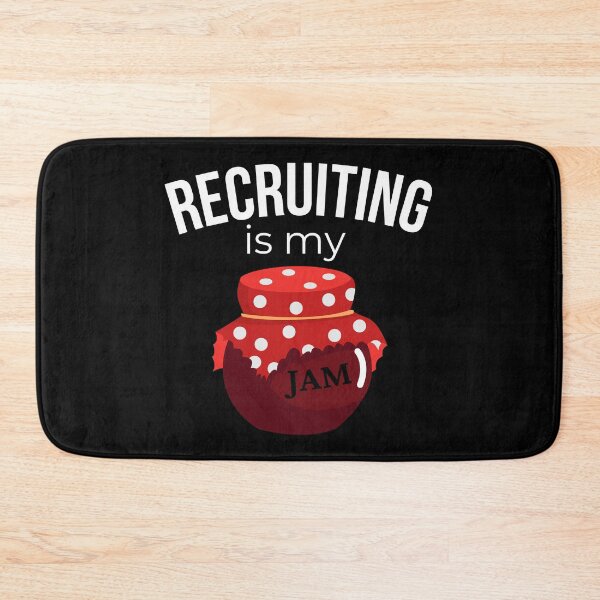Item preview, Recruiting is my jam, love recruitment design designed and sold by Click-Like.