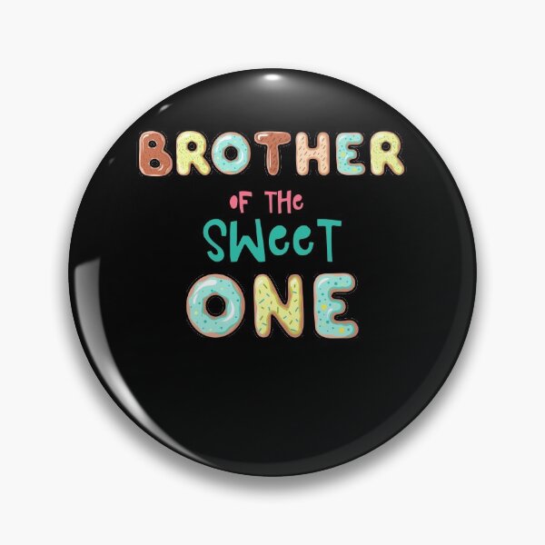 Item preview, Brother of the sweet one Family Donut theme designed and sold by SwankyFine.
