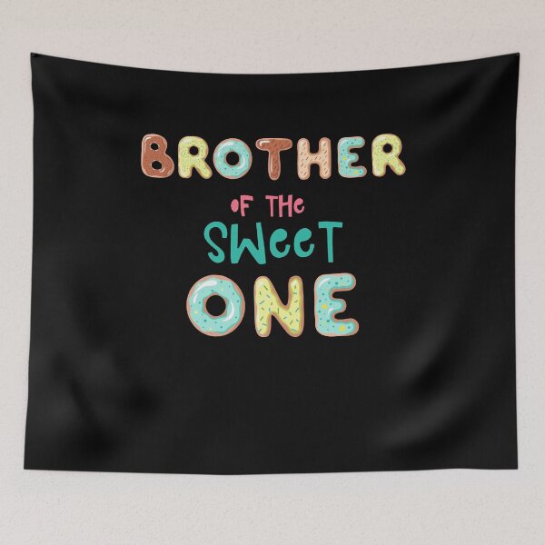 Item preview, Brother of the sweet one Family Donut theme designed and sold by SwankyFine.