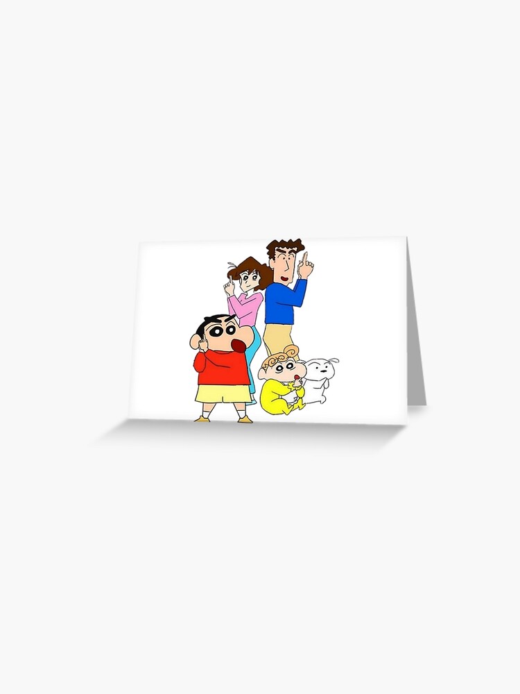 Drawing Shin Chan Family | Coloring Pages | BOBO Cute Art - YouTube