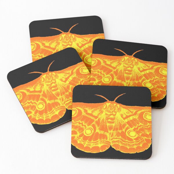 Item preview, Bright Realistic Moth [Orange] designed and sold by Kewy.