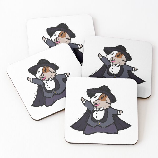 Item preview, Phantom of the Opera Guinea Pig designed and sold by GuineaPigArt.