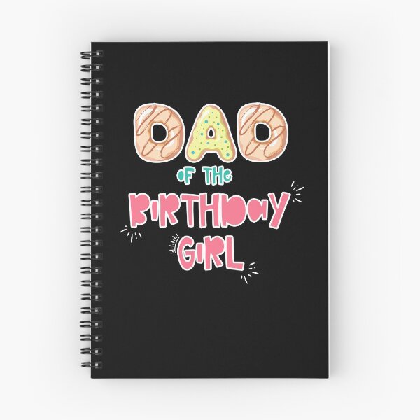 Item preview, Dad of the Birthday Girl Family Donut theme designed and sold by SwankyFine.