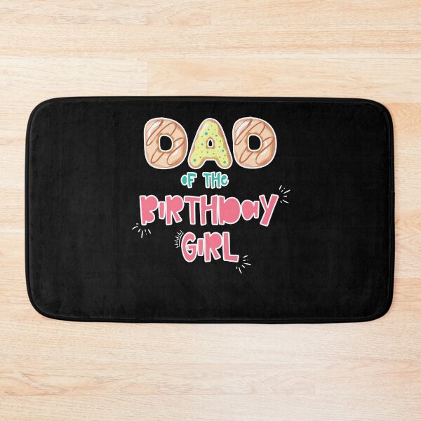Item preview, Dad of the Birthday Girl Family Donut theme designed and sold by SwankyFine.
