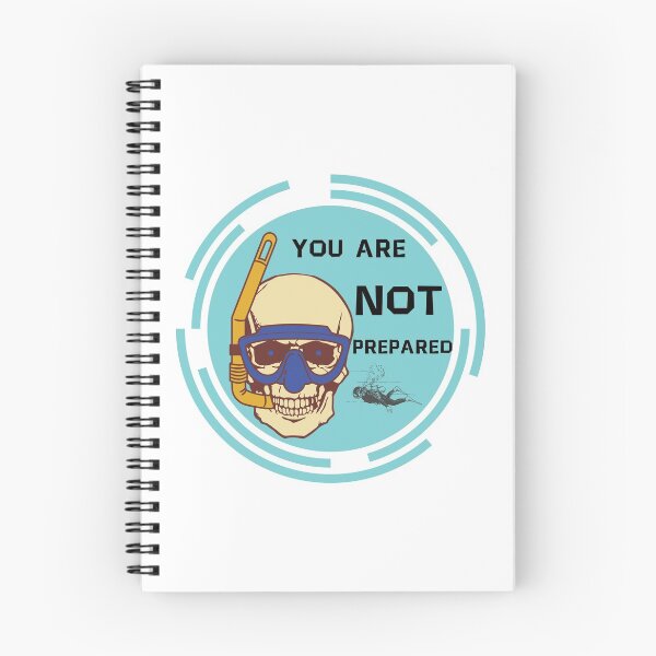 Item preview, You Are Not Prepared Scuba Diving designed and sold by My-Queens-Store.