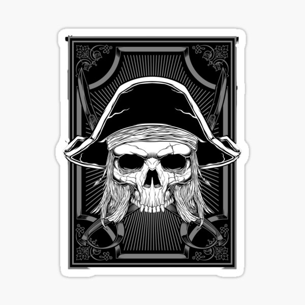 Sticker Piratensch C3 A4del Redbubble