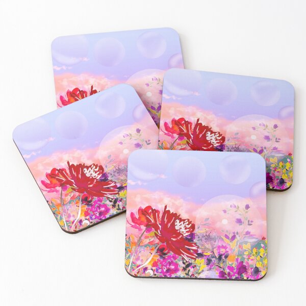 Item preview, bubbles and flowers designed and sold by Catherine  Milchard.